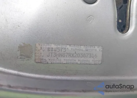 2002 Toyota 4Runner Limited V6 из США, поврежденный, VIN JT3HN87RX20387316